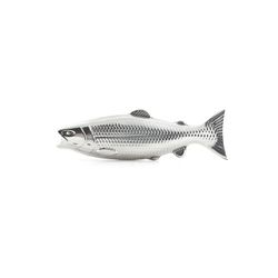 Kikkerland Silver Stainless Steel Magic Soap Fish