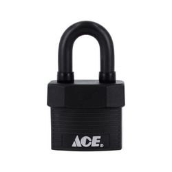 Ace 1-5/8 in. H X 1-3/4 in. W X 1-1/8 in. L Steel Double Locking Padlock
