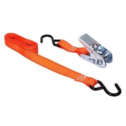 Keeper 1 in. W X 10 ft. L Orange Tie Down w/Ratchet 300 lb 4 pk