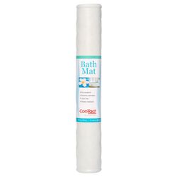 Con-Tact 28 in. L X 16 in. W White Rubber Bath Mat Latex Free