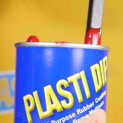 Plasti Dip Flat/Matte Red Multi-Purpose Rubber Coating 14.5 oz oz