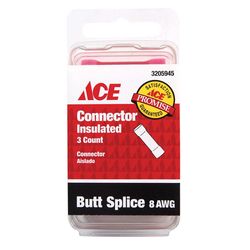 Ace Butt Connector Pink 3 pk