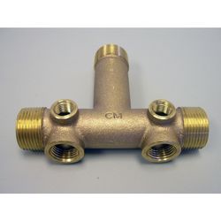 Campbell Red Brass 1 in. Tank Cross