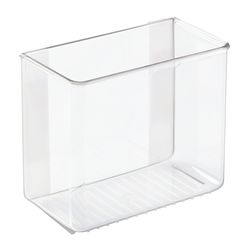 iDesign Affixx 4.75 Clear Cabinet Organizer 5 in. H X 3 in. W X 5.88 in. D