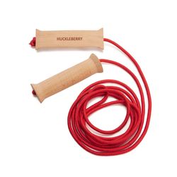 Kikkerland Huckleberry Skipping Rope Brown/Red 1 pc