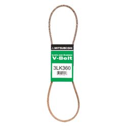 Mitsuboshi Super KB 3LK360 V-Belt 0.38 in. W X 36 in. L For Snow Blowers