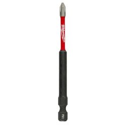 Milwaukee Shockwave Phillips #1 X 3-1/2 in. L Impact Power Bit Steel 1 pc