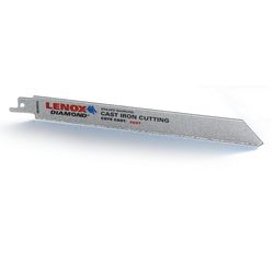 LENOX 8 in. Diamond Grit Reciprocating Saw Blade Grit TPI 1 pk