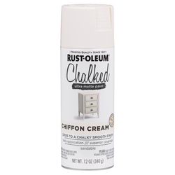Rust-Oleum Chalked Matte Chiffon Cream Chalky Finish Paint 12 oz