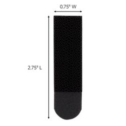 3M Command Black Picture Hanging Strips 12 lb 12 pk