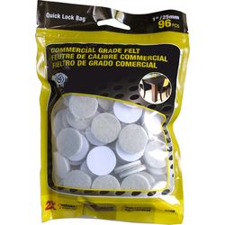 Shepherd Hardware Felt Self Adhesive Protective Pad Beige Round 1/2 in. W 1 pk