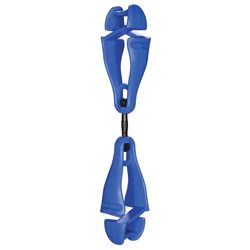 Ergodyne Squids Swivel Glove Clip Holder Blue One Size Fits All 1 pk
