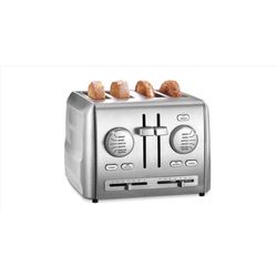 Cuisinart Stainless Steel Silver Toaster 9 in. H X 13 in. W X 13 in. D