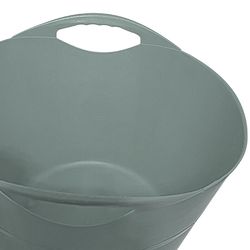 Garden Works TuffTotes 3.5 gal Bucket Charcoal