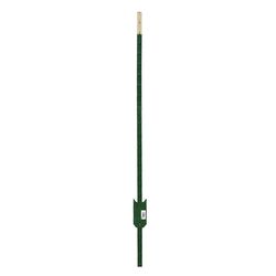 FarmGard 5.5 ft. H Rail Steel / Billet Studded T-Post
