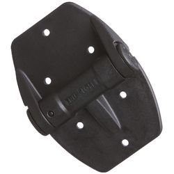 National Hardware TruClose 3.81 in. L Black Self-Closing Spring Hinge 2 pk