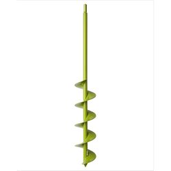 Power Planter 24 in. Steel Bulb Auger Drill Bit Steel Handle
