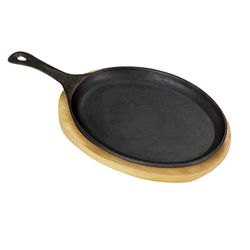 Bayou Classic Cast Iron Fajita Pan 9.5 in. L X 7 in. W 1 pk