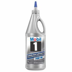 Mobil 1 75W90 Synthetic Automotive Gear Oil 1 qt