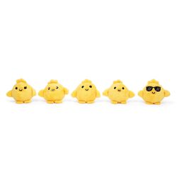 What Do You Meme Emotional Support Chickies Plush Toy Yellow 6 pc
