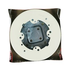Legrand Round Steel 1 gang Electrical Box Ivory