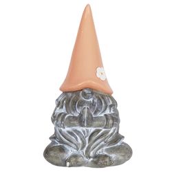 Exhart WindyWings Multicolored Resin 11.5 in. H X 7 in. L X 6 in. W Gnamaste Meditating Statue with