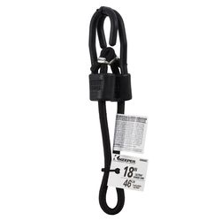 Keeper Black Bungee Cord 18 in. L X 0.315 in. 1 pk