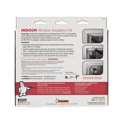 Frost King Indoor Window Film Insulator Kit 210 in. L X 62 in. W 1 pk