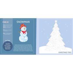 My Sticker Paintings Christmas Sticker Book