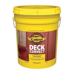 Cabot DeckCorrect Solid Tintable Tint Base Water-Based Acrylic Deck Resurfacer 5 gal