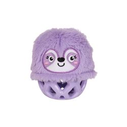 Pet Shop by Fringe Studio For Dog Multicolored Plush/Rubber Not Fast Not Furious Dog Toy