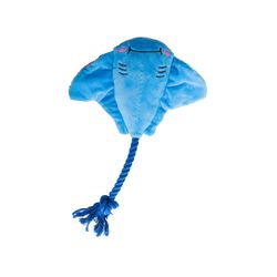 Pet Shop by Fringe Studio For Dog Blue Fish Dog Toy 1 pk