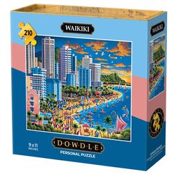 Dowdle Personal Puzzle Waikiki Multicolored 210 pc