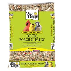 Wild Delight Deck Porch N Patio Bird Seed 20 lb