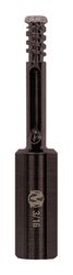 Montana Brand Diamond 3/16 in. Alloy Steel Tile Drill Bit 3-Flat Shank 1 pc