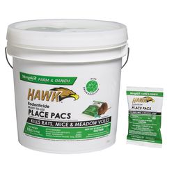 Hawk Toxic Bitrex Bait Pellet Throw Pack For Mice and Rats 8 lb