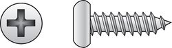 HILLMAN No. 8 Ga. X 1-1/4 in. L Phillips Pan Head Sheet Metal Screws 100 pk