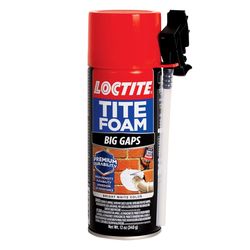 Loctite WHITE Polymer Foam Insulating Sealant 12 oz