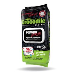 Crocodile Cloth Power Scrub Cleaning Wipes 15 in. W X 10 in. L 40 wipes