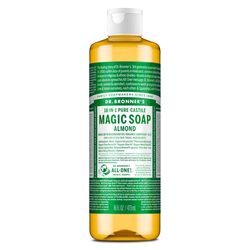 Dr. Bronner's Organic Almond Scent Pure-Castile Liquid Soap 16 oz 1 pk
