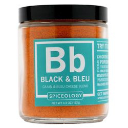 Spiceology Cajun & Bleu Cheese Blend Seasoning Rub 4.3 oz