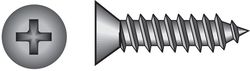 HILLMAN No. 10 Ga. X 1-1/2 in. L Phillips Flat Head Sheet Metal Screws 100 pk