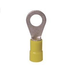 Ace Ring Terminal Yellow 3 pk