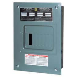 Square D QO 100 amps 120/240 V 6 space 12 circuits Combination Mount Main Lug Load Center