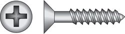 HILLMAN No. 6 X 1-1/2 in. L Phillips Black Phosphate Twin Thread Cabinet Screws 1 pk