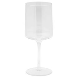 Karma Mid Century Clear Glass Wine Glass