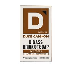 Duke Cannon Sawtooth Alpine Air + Cedarwood Scent Shower Soap 10 oz 1 pk