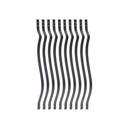 Fortress Railing Products Vienna 31 in. H X 1 in. W X 1 in. L Steel Baluster Railing