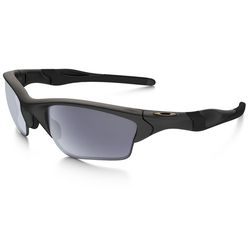 Oakley SI Half Jacket Sunglasses Unisex Matte Black Frame Gray Lens