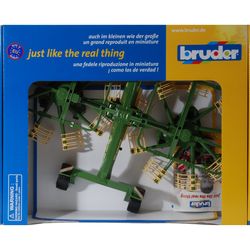 Bruder Krone Dual Rotary Swath Windrower Multicolored